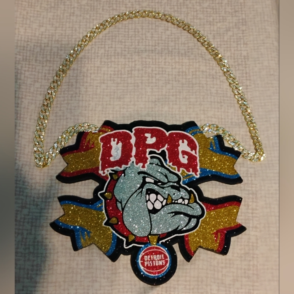 1 Of 1 DPG Bulldog Pendant Necklace